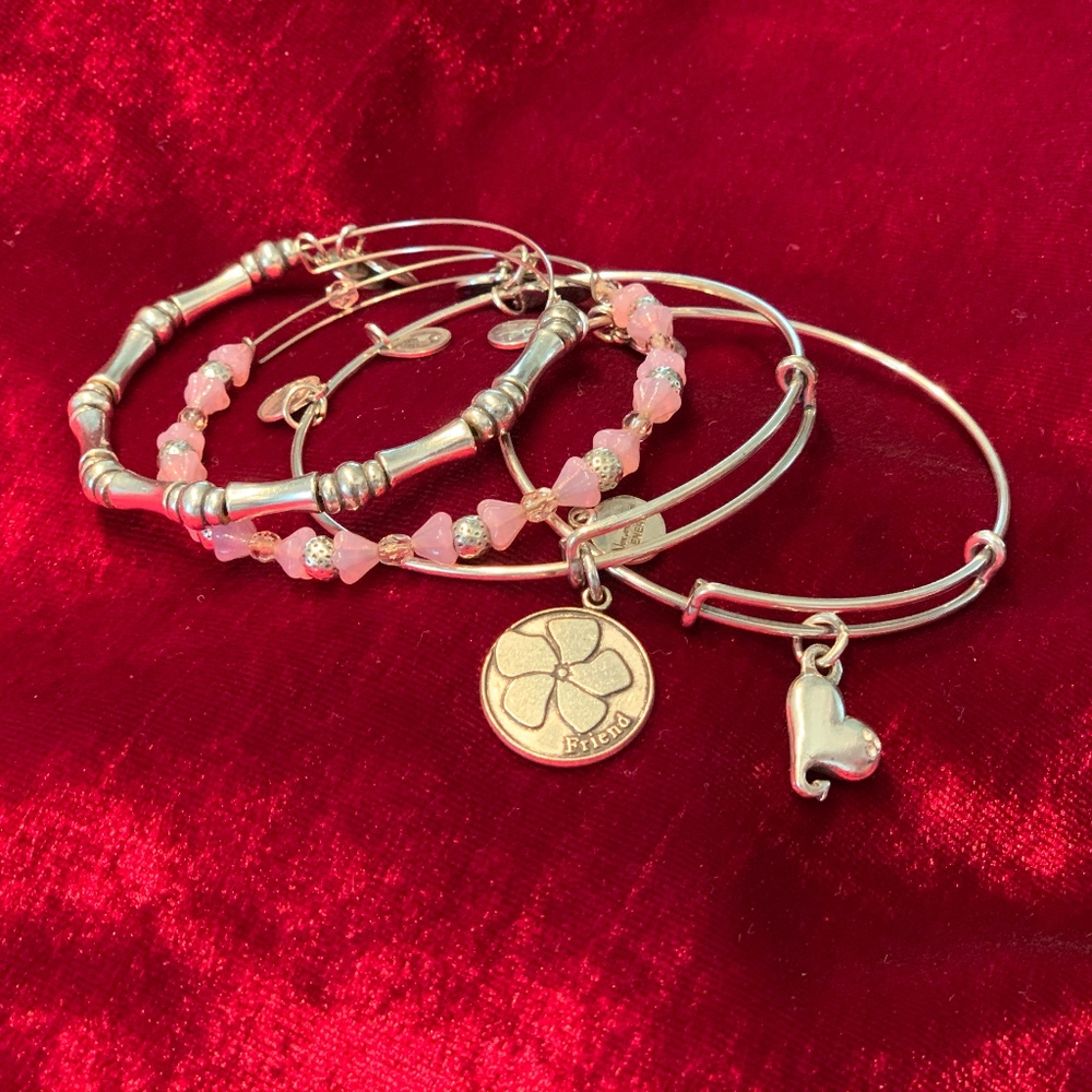 Alex and Ani bracelet set